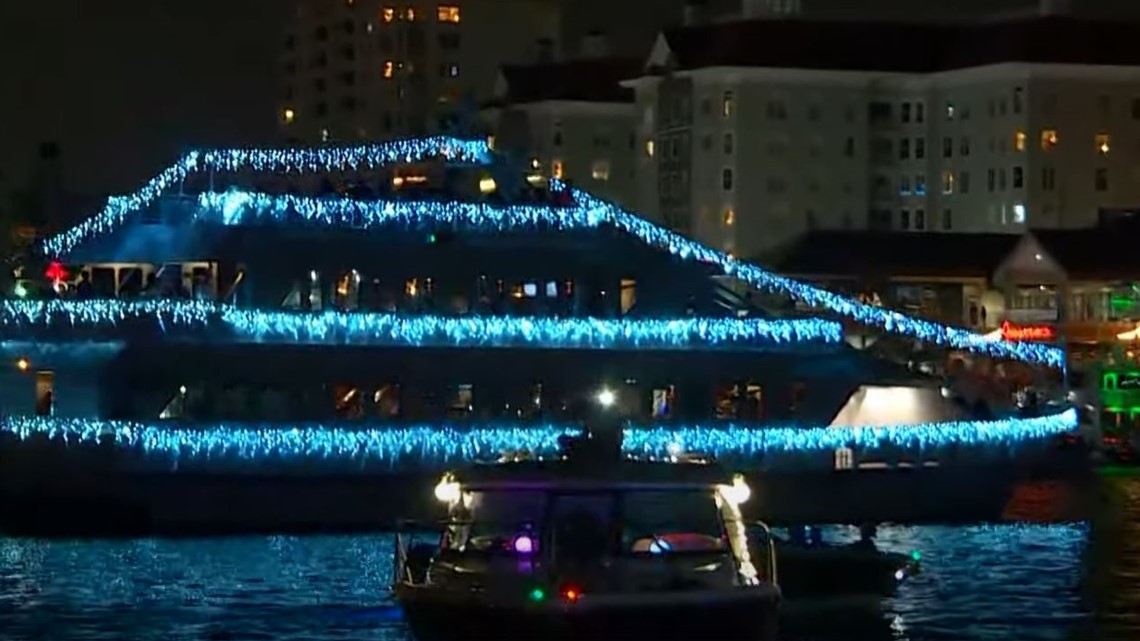 Boat Parade Christmas 2022 Tampa Tampa's Holiday Lighted Boat Parade Was Held Saturday | Wtsp.com