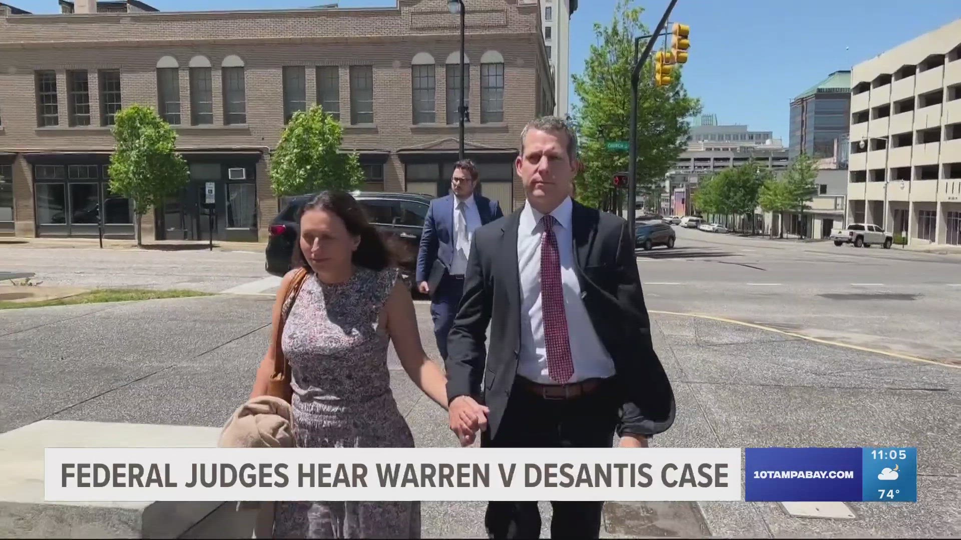 Tuesday afternoon, federal judges heard from Andrew Warren's attorney as well as Governor Ron DeSantis's legal team.