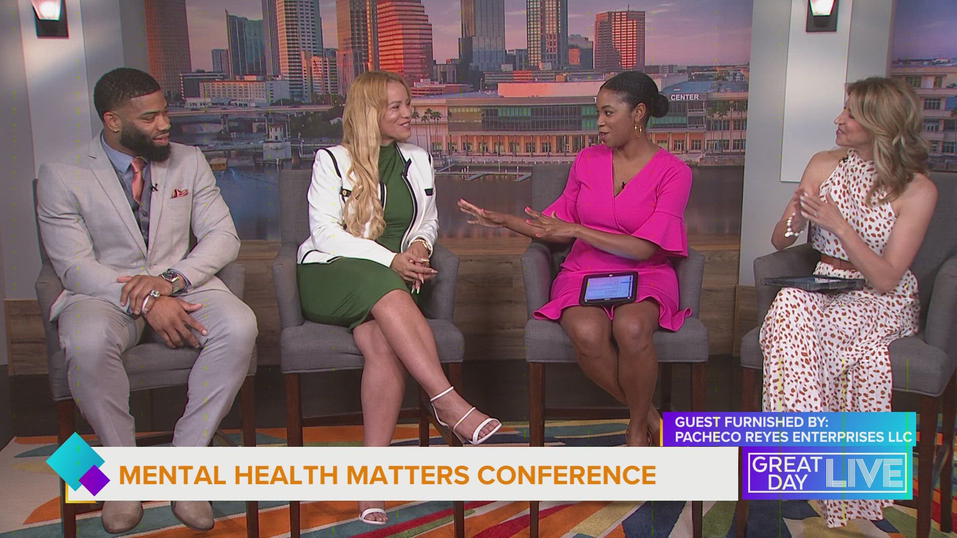 The Mental Health Matters Conference & Brunch is set for May 18, 2024 in Tampa. Conference host Pamela Pacheco joined us with more. Learn  more on IG @PamTheePlug.