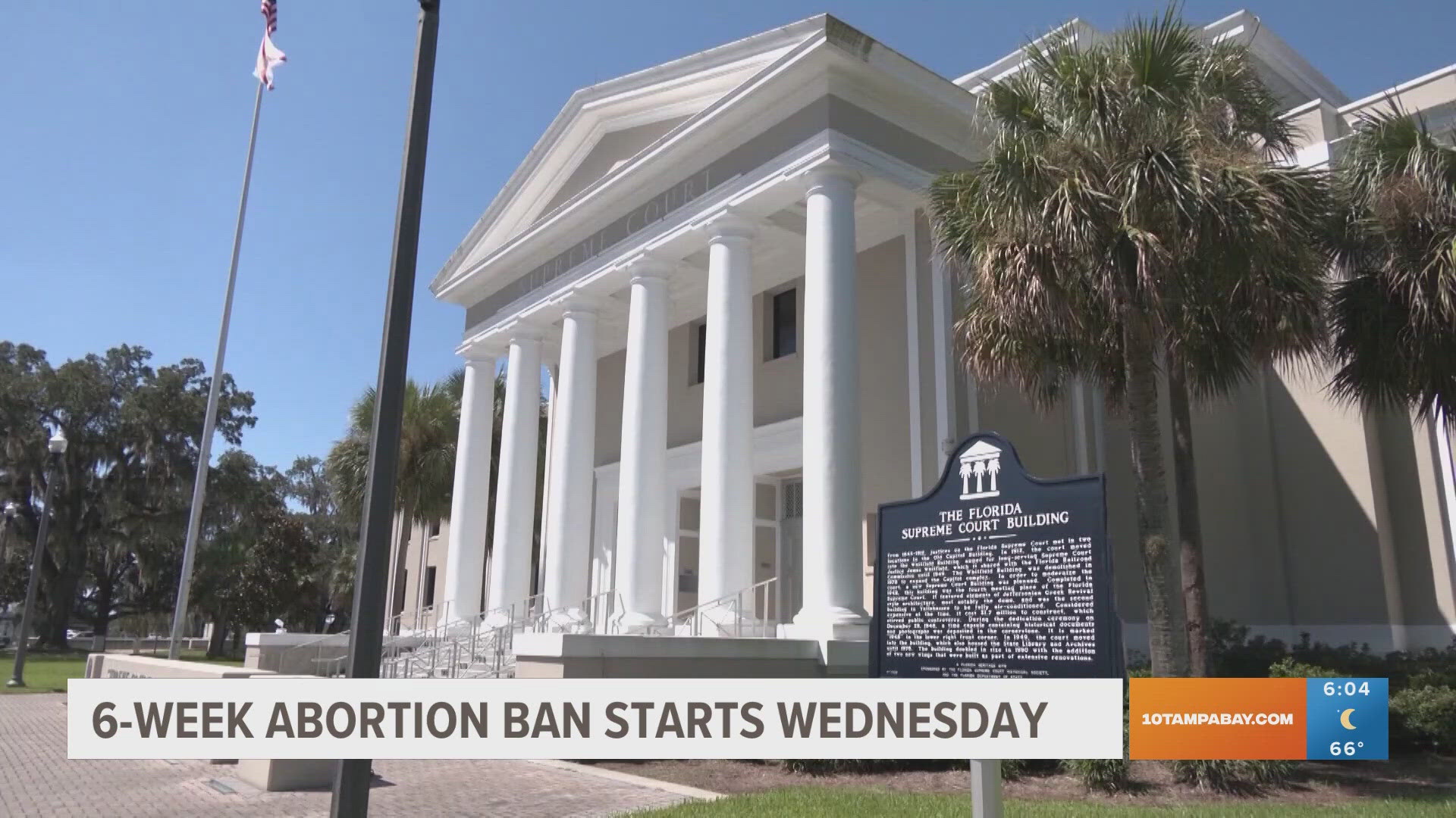 The law is going into effect after the Florida Supreme Court upheld the state's 15-week ban, allowing the trigger law to take effect thereafter.