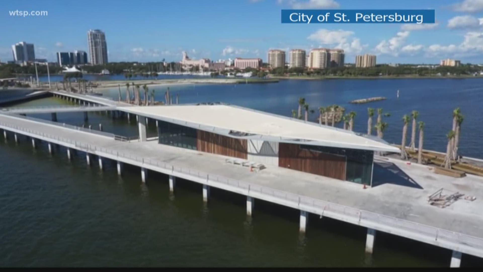 Grand opening set for brand new St. Pete Pier