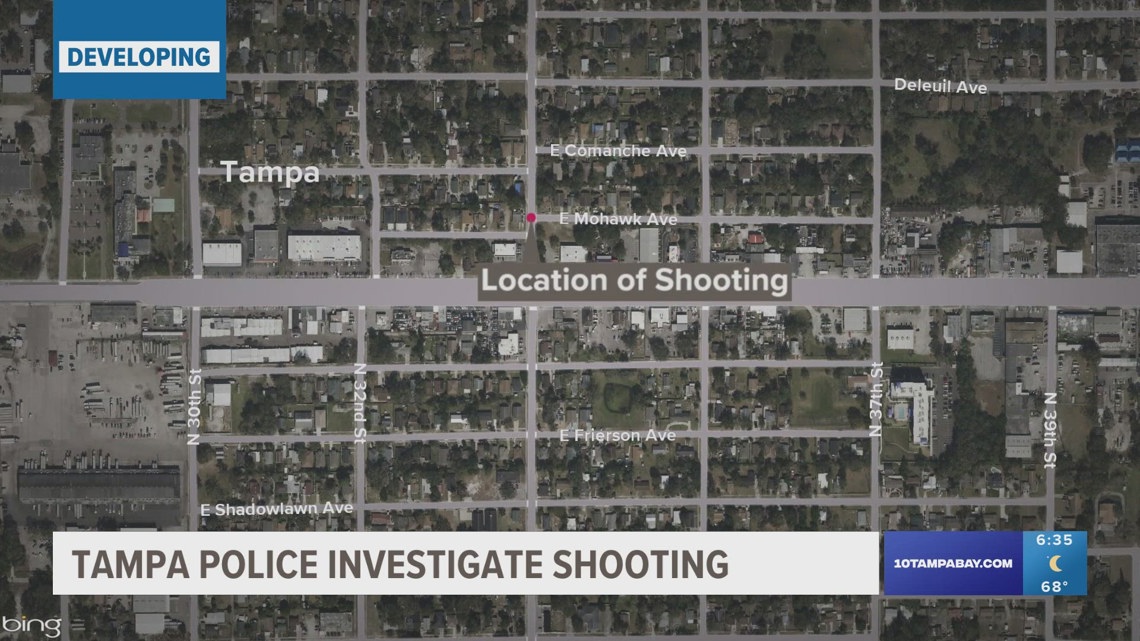 Man hospitalized as Tampa Police investigate shooting
