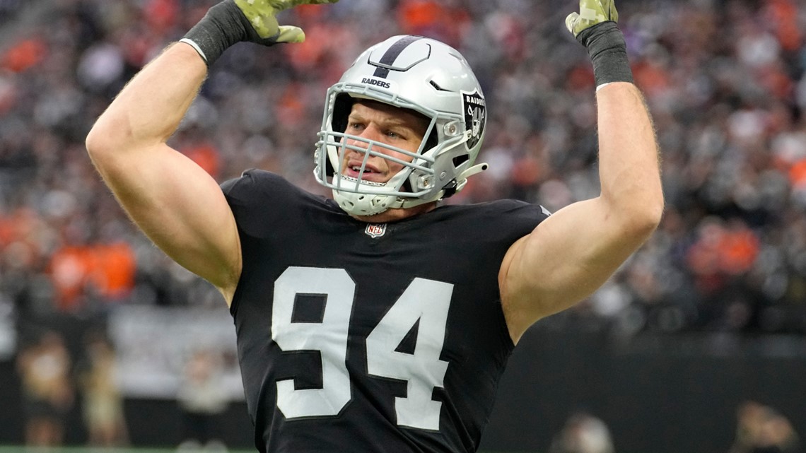 Source: Ex-Bucs LB Carl Nassib agrees to join Raiders - ABC7 Los