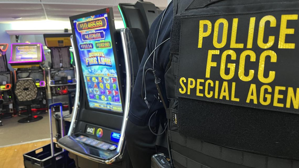 1 arrested, 66 slot machines seized in illegal gambling investigation in Venice