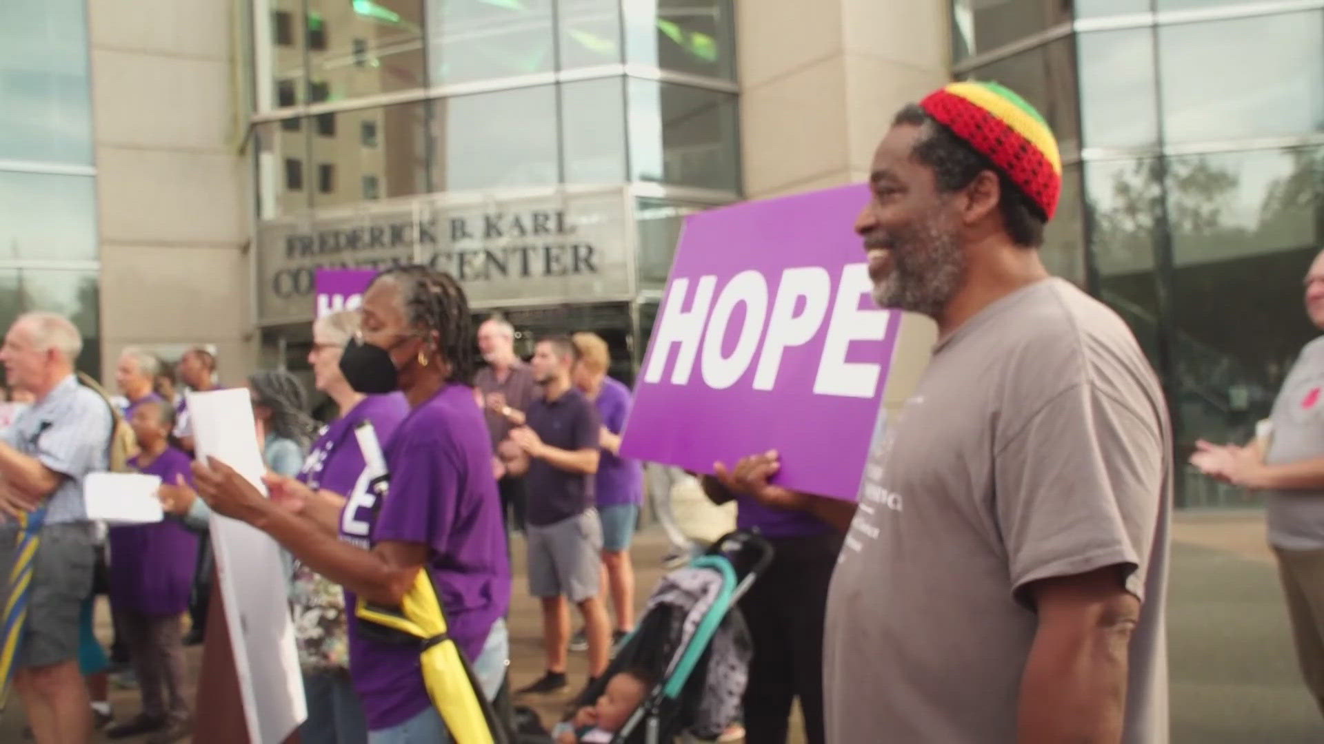 HOPE Group is asking for the county to restore millions of dollars set aside for affordable housing. 