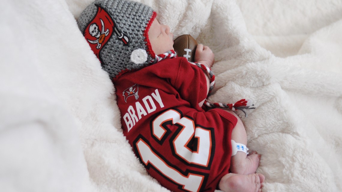 Tampa Bay Buccaneers Inspired Baby Coming-home Outfit 