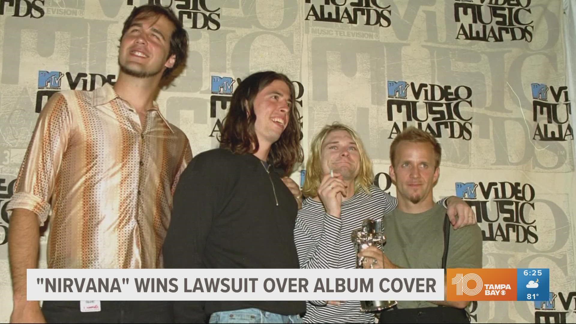 Lawsuit dismissed over naked baby on cover of Nirvana album