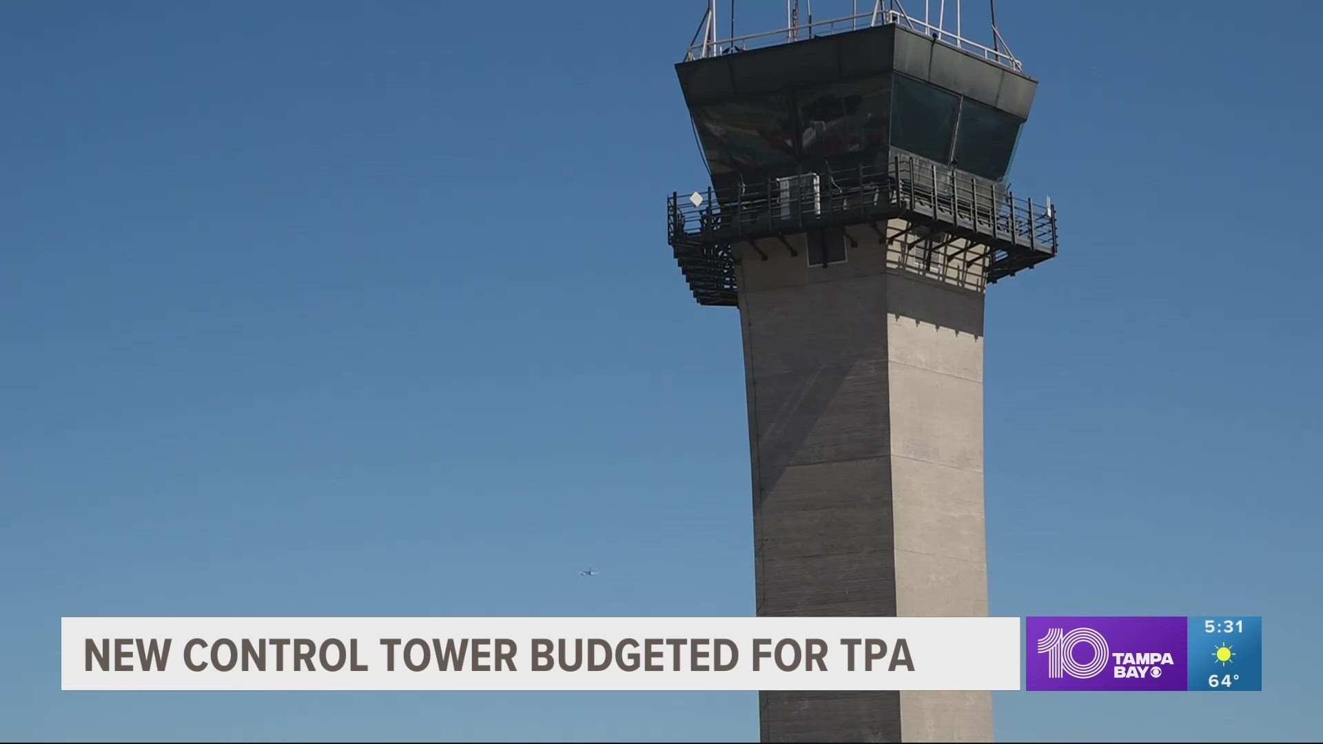 The tower is more than 50 years old, but Congresswoman Kathy Castor just announced a major step toward replacing the aging tower.