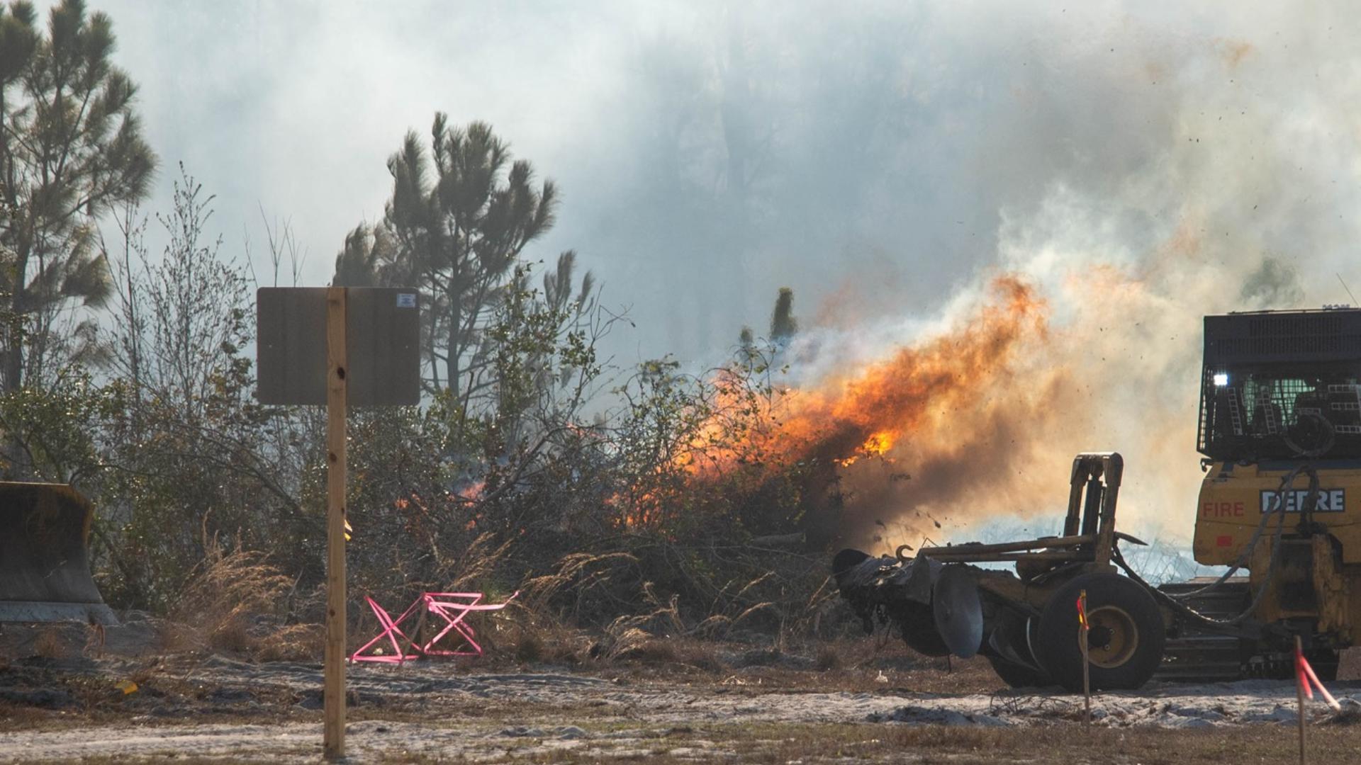 Polk County firefighters respond to over 30 same-day brush fires amid ...