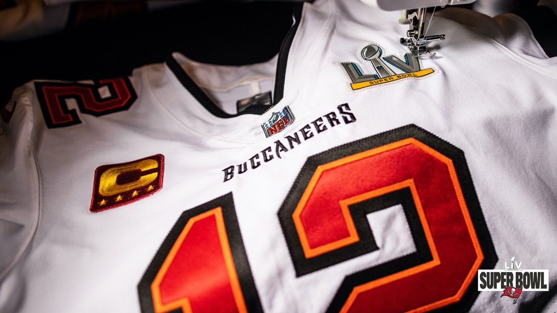 Buccaneers Super Bowl LV jerseys get finishing touches | wtsp.com