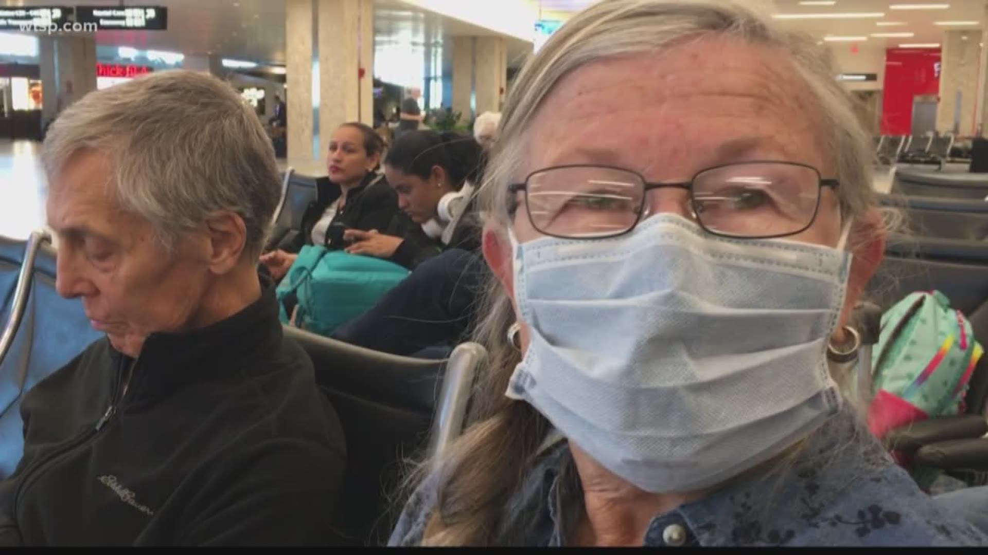 There are no confirmed cases of the virus in the Tampa Bay area, but with so many visitors here from all over the world, it’s got travelers, among others - nervous.