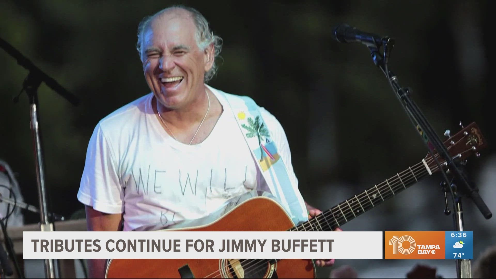 The "Margaritaville" singer-songwriter died over the weekend at 76 years of age. Fellow musicians pay tribute to Buffett.