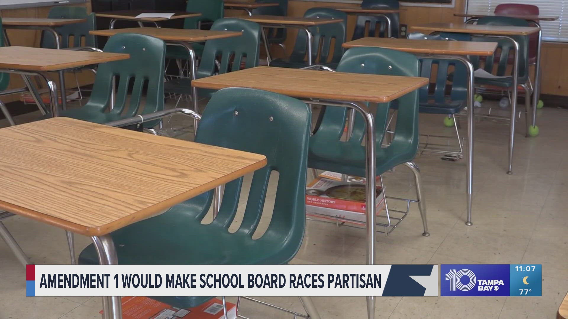 HJR 31, which made the ballot on June 21, 2023, seeks to require members of a district school board to be elected in a partisan election instead of nonpartisan.