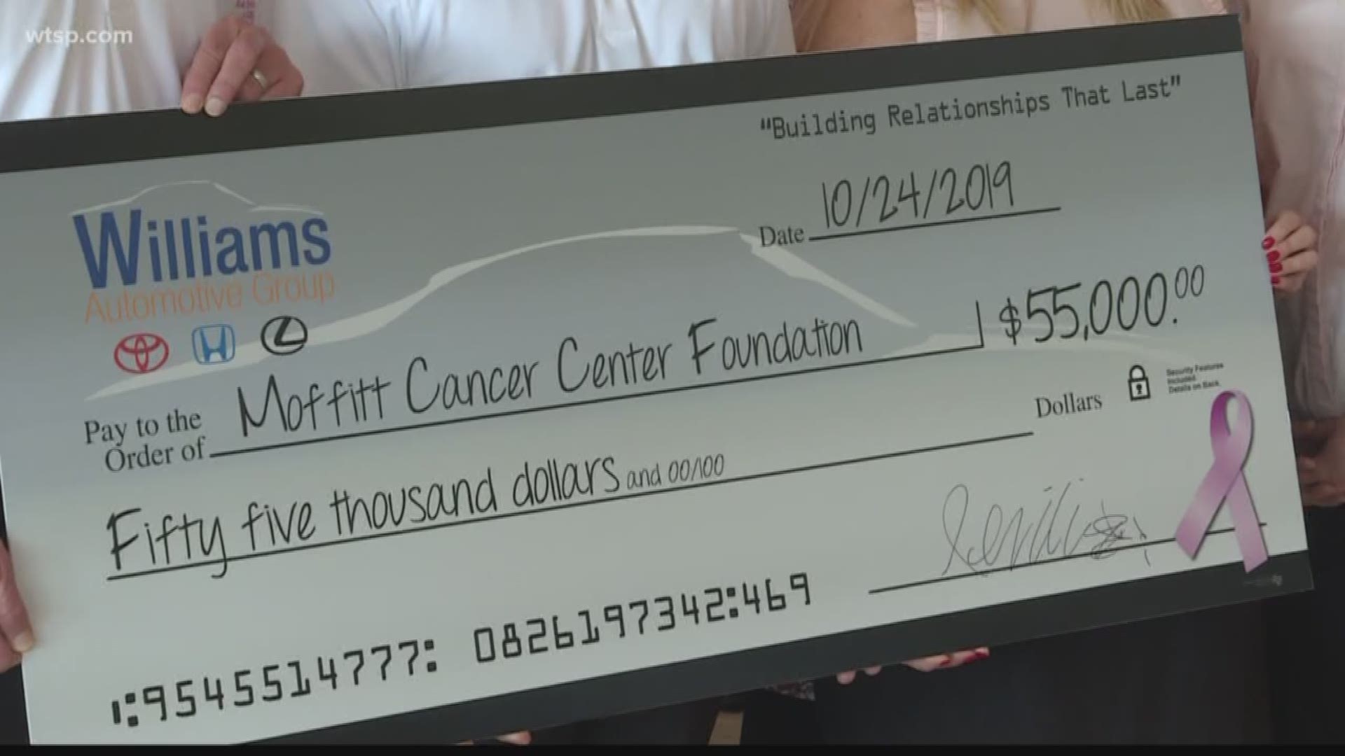 Car sales at Williams Automotive Group help fuel breast cancer research. https://bit.ly/2PkQ719