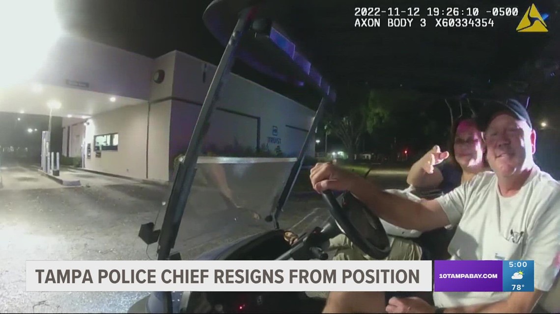 Tampa Police Chief Mary Oconnor Resigns After Golf Cart Traffic Stop 