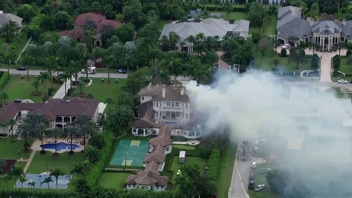 Cause of fire at Tyreek Hill's South Florida mansion revealed | wtsp.com