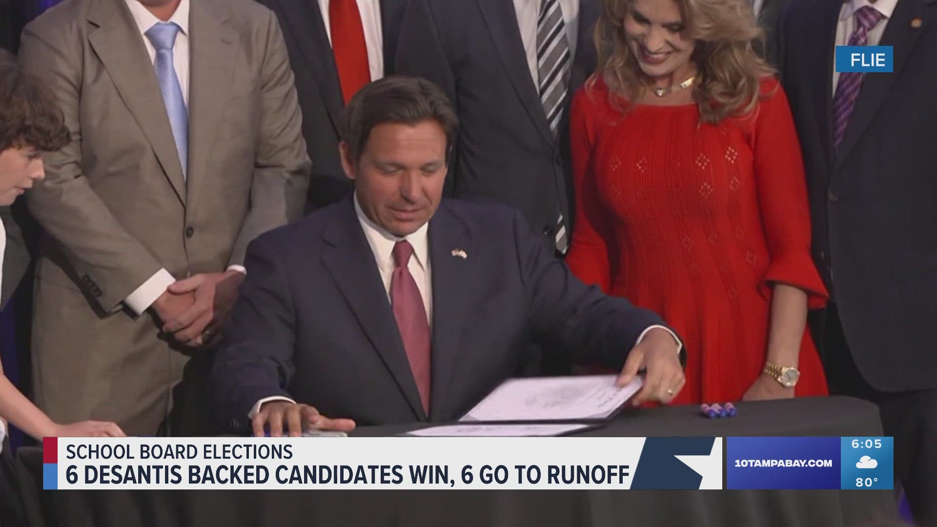 Only 6 of DeSantis-backed school board candidates statewide won their primary election. Another 6, including Pinellas, are going to a runoff.