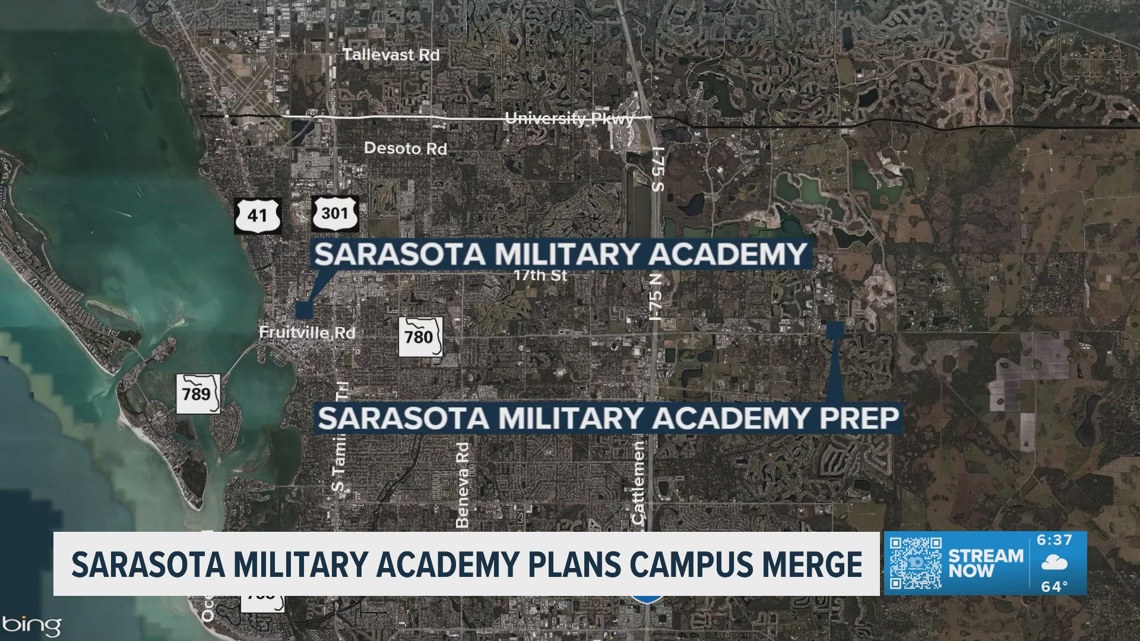 Sarasota Military Academy plans to merge its campuses | wtsp.com