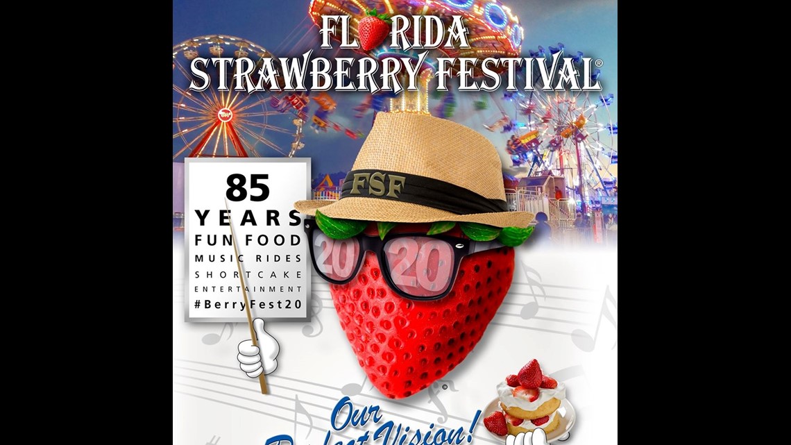 You could win tickets to the Strawberry Festival!