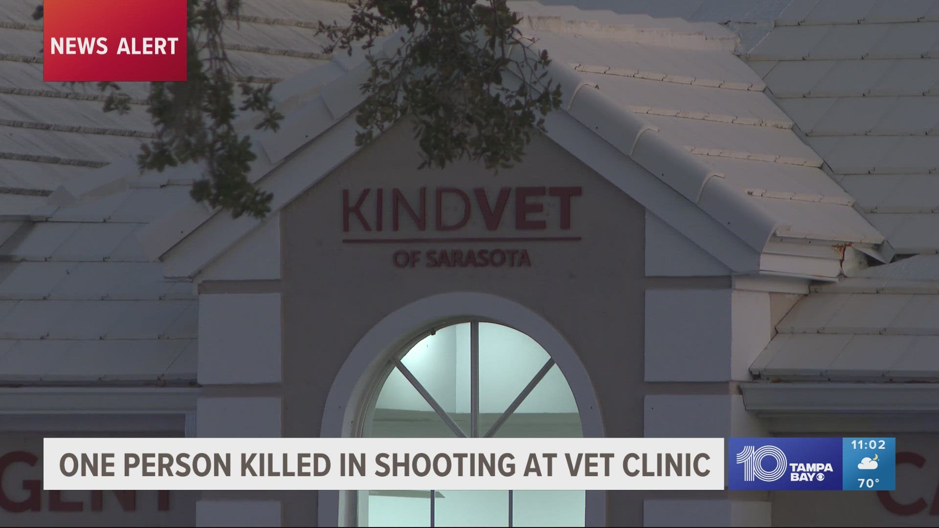 A woman and the suspected shooter are dead following an apparent murder-suicide at a Sarasota vet clinic, according to law enforcement.