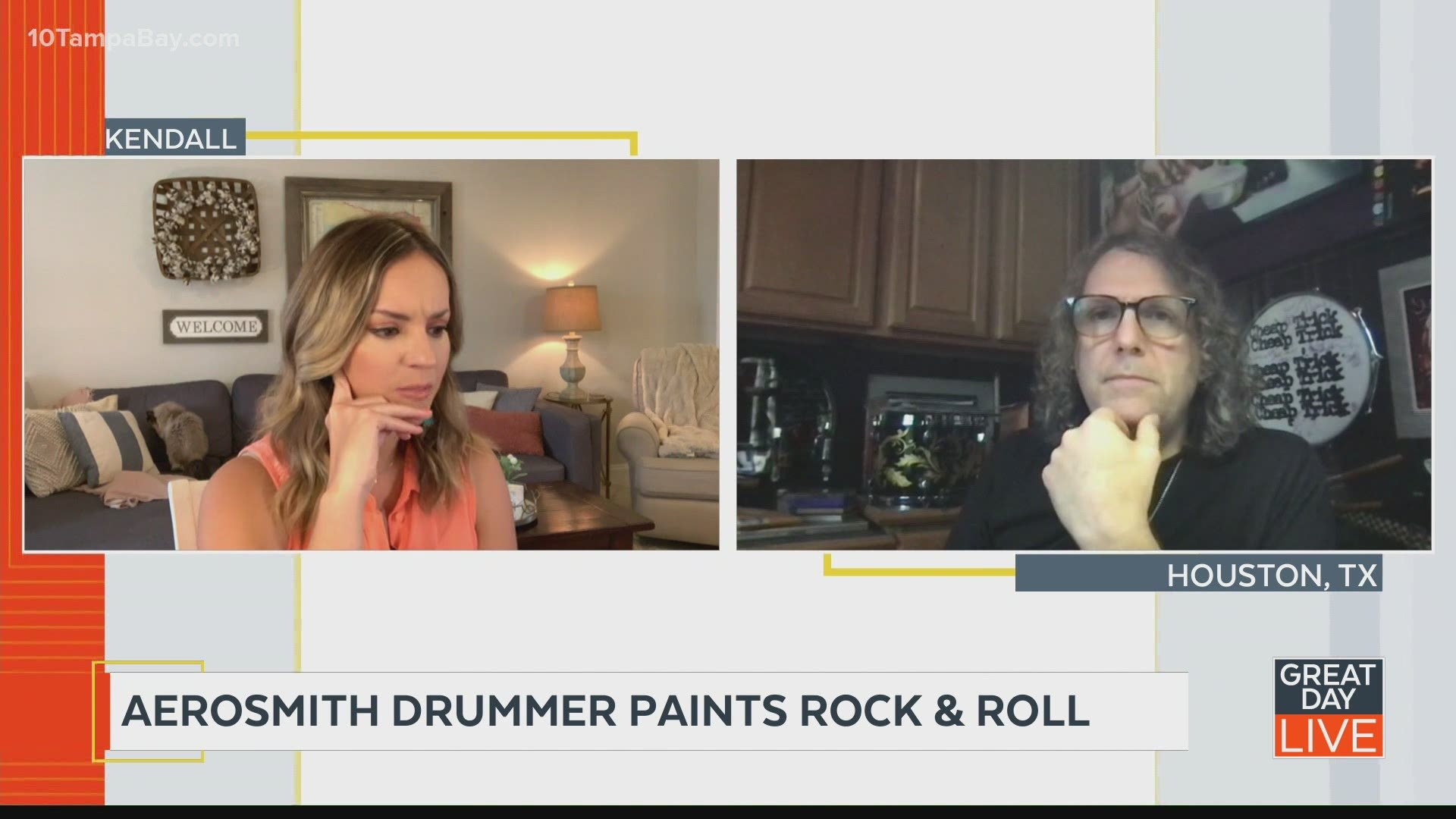 Aerosmith drummer who paints rock & roll makes a stop in Tampa