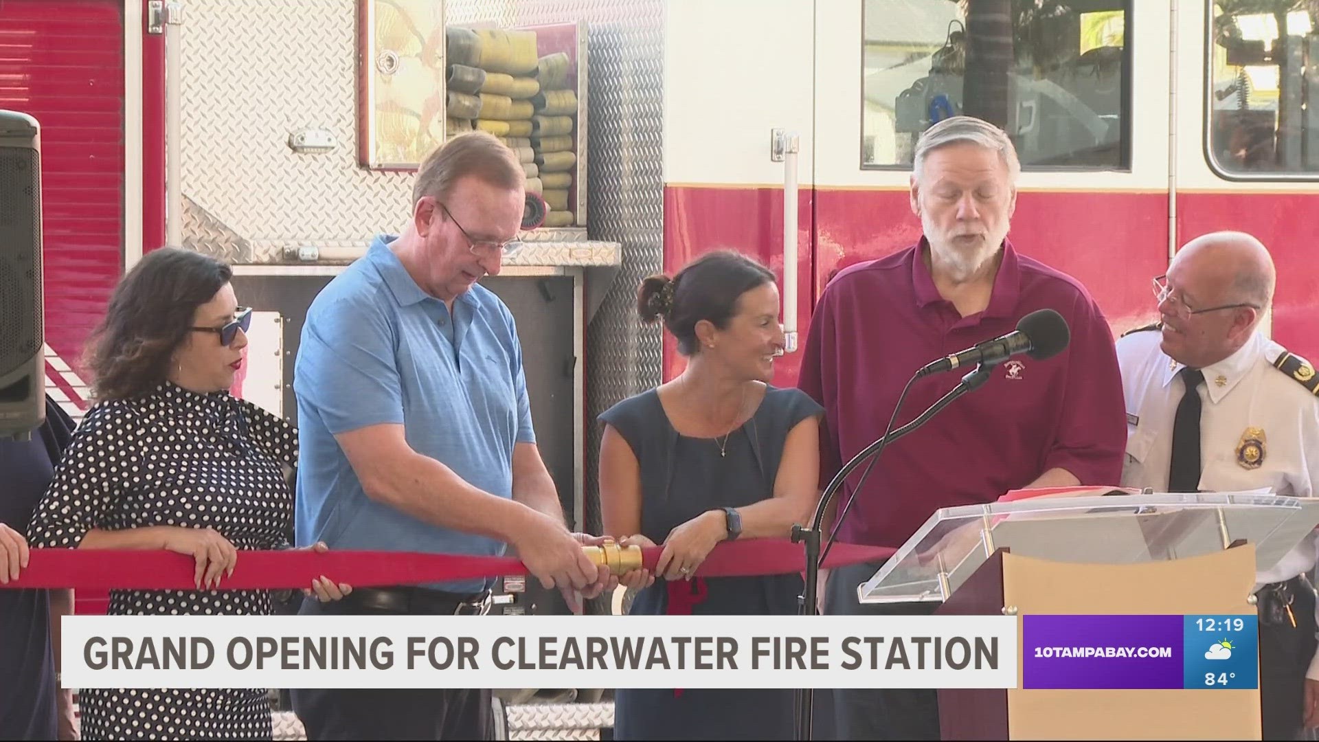 Clearwater Fire Rescue hosted a grand opening and open house Monday morning for Station 46.