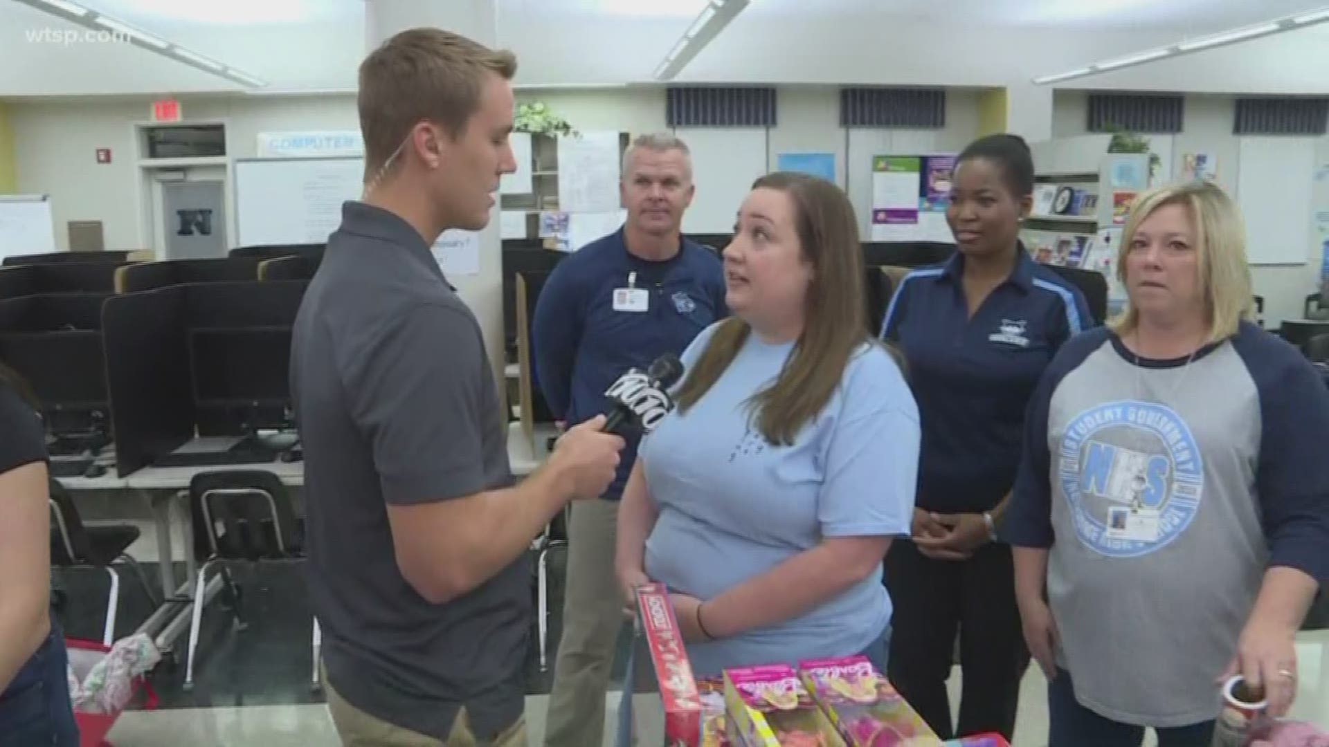 Staff At Newsome High School Speak On Being Named The 10news School Of The Week Powered By Duke Energy Florida Wtsp Com