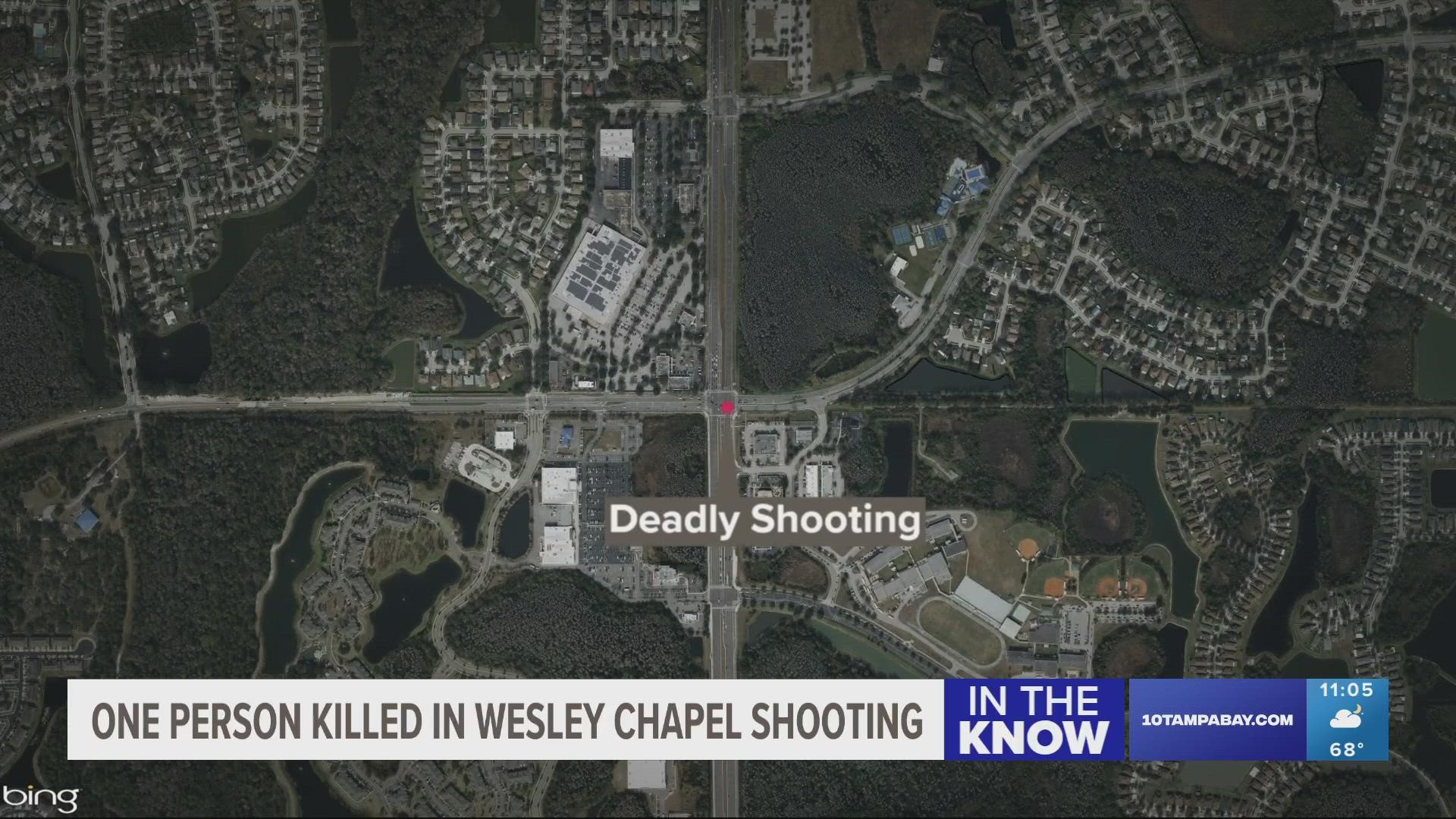 The shooting happen around 11 p.m. near Bruce B. Downs Boulevard and County Line Road, deputies said.