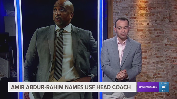 USF name Amir Abdur-Rahim as new men's basketball head coach