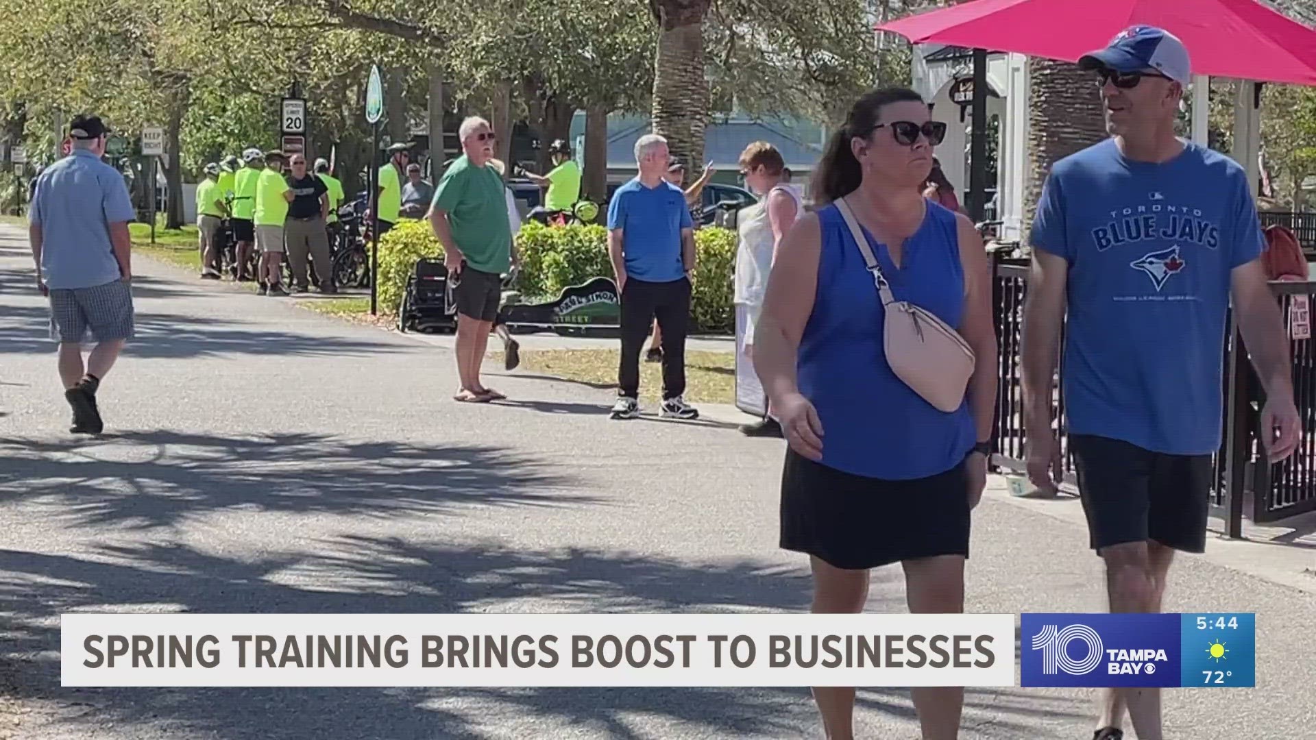 Local businesses in Spring Training sites like Dunedin are excited to be welcoming back fans for baseball, sunshine and a boost in business.