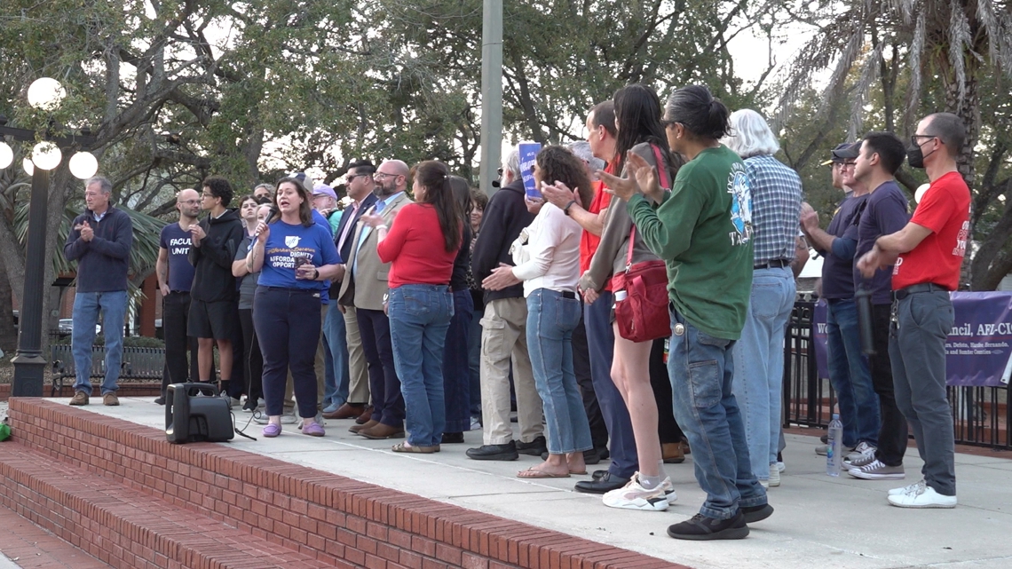 Proposed Florida bill impacting labor unions draws clamor and support