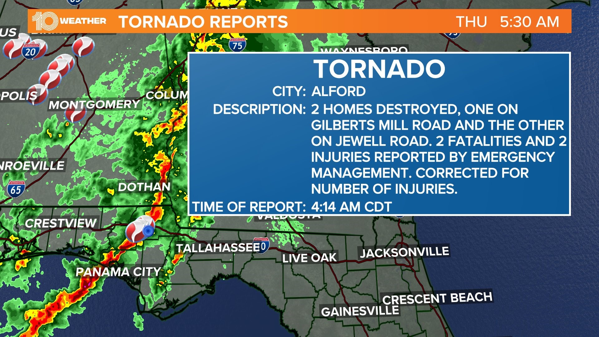 Florida severe weather forecast: Strong storms possible this week ...