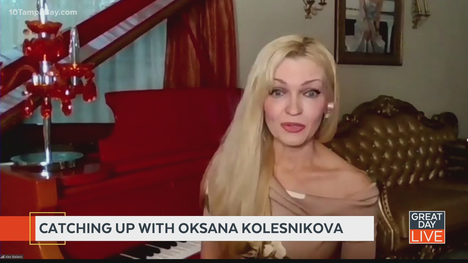 Catching up with famous pianist Oksana Kolesnikova