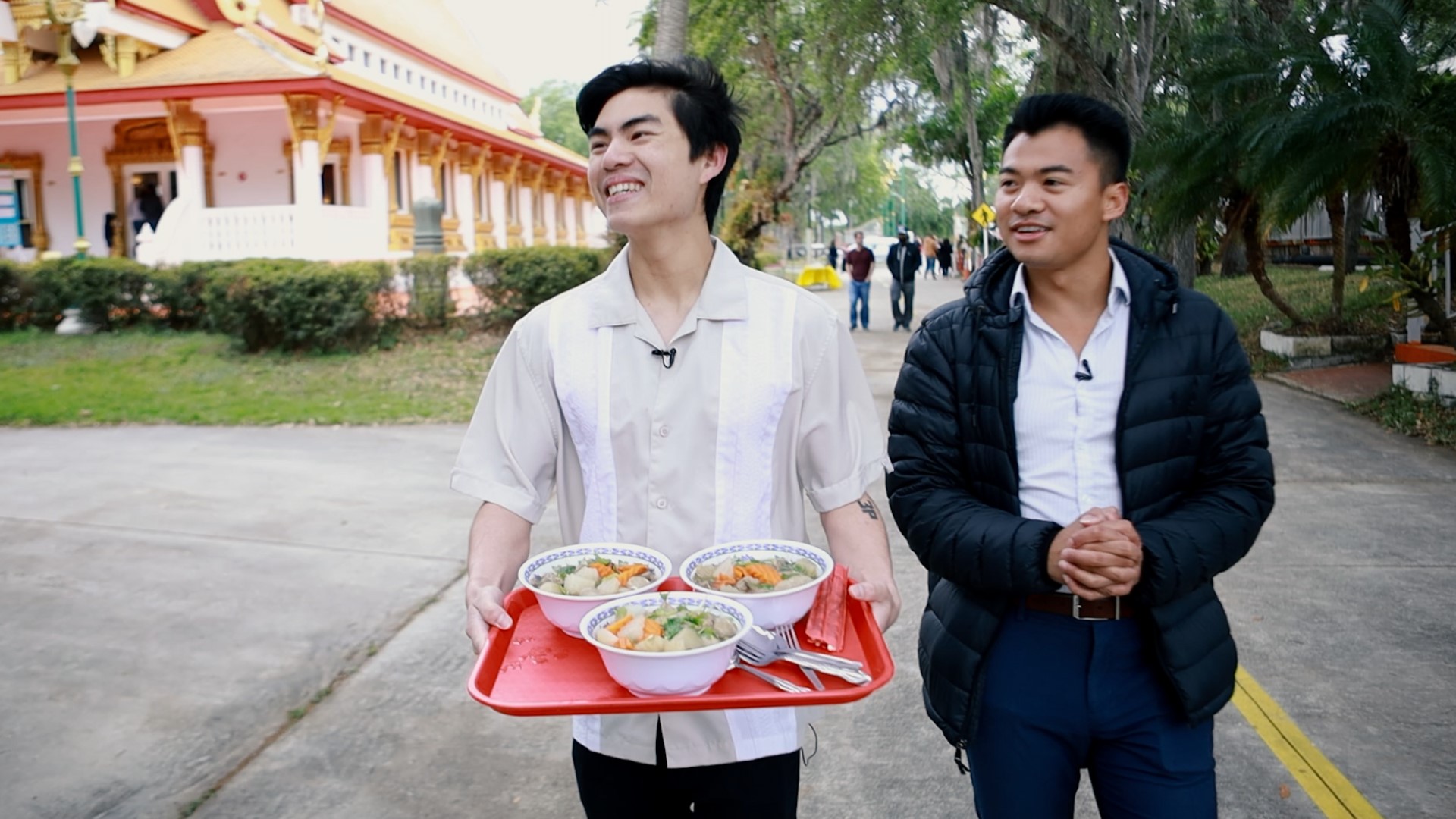 For more than 30 years, visitors flock to Wat Tampa, a Buddhist Thai temple, for the culture and the food during its Sunday markets.