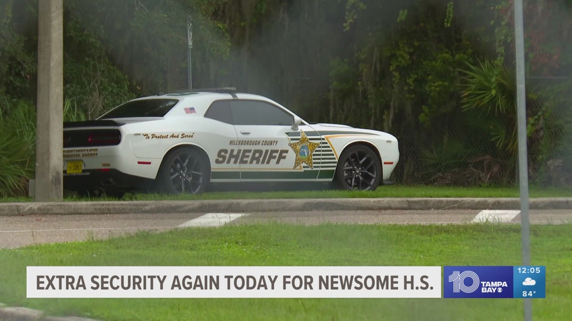 Extra security again on Tuesday for Newsome High School following ...