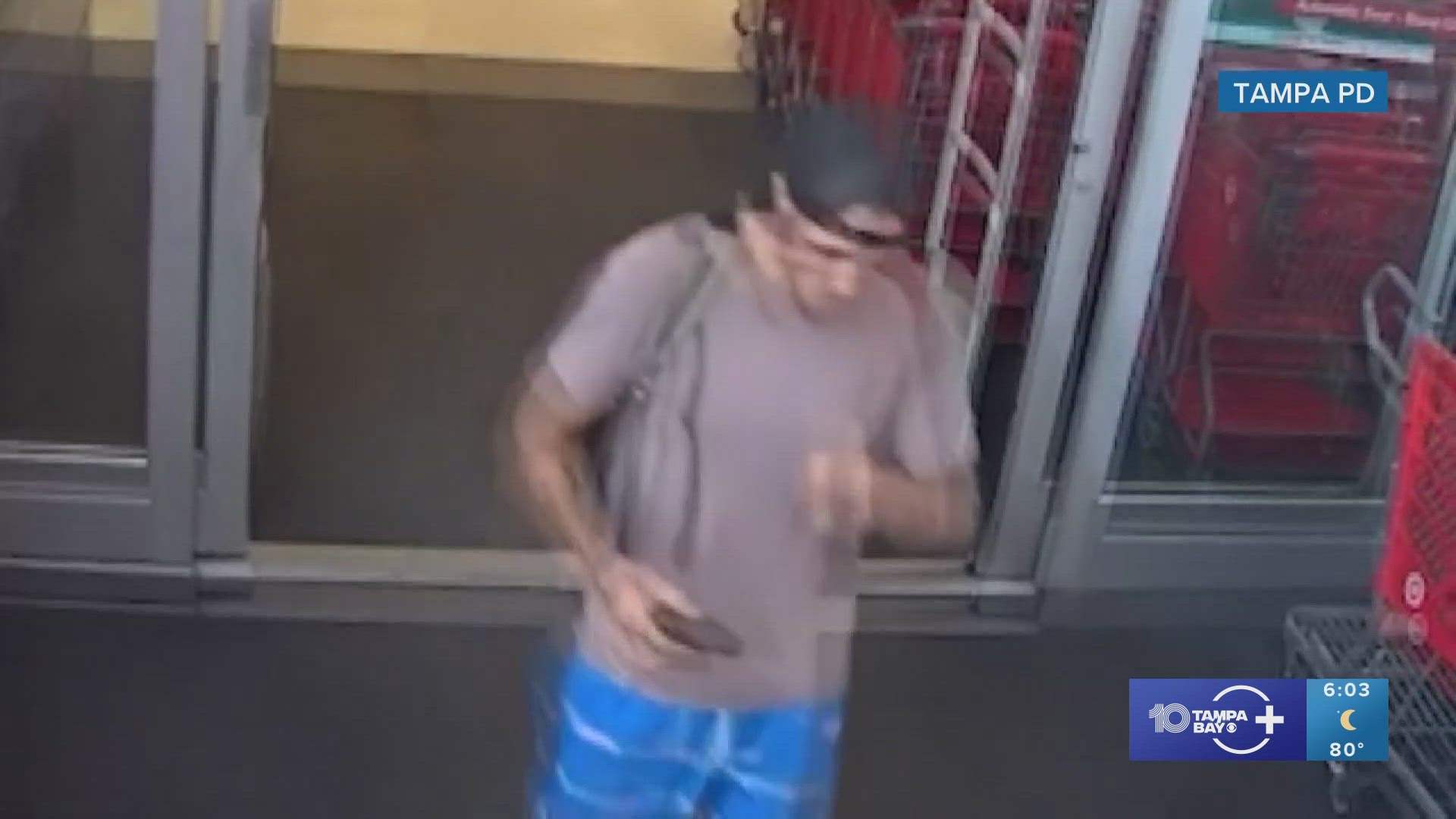 Officers said he had already escaped from Clearwater police earlier this week when he was driving a stolen Jeep. 