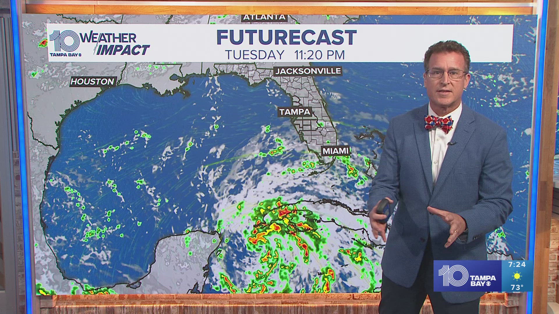 Meteorologist Mike Prangley keeps you informed, prepared and connected with tropical trouble brewing in the Caribbean.