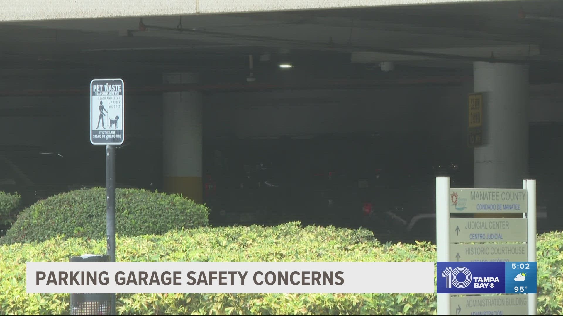 County officials said there's a strict sense of urgency to avoid compromising the garage's structural integrity and safety.