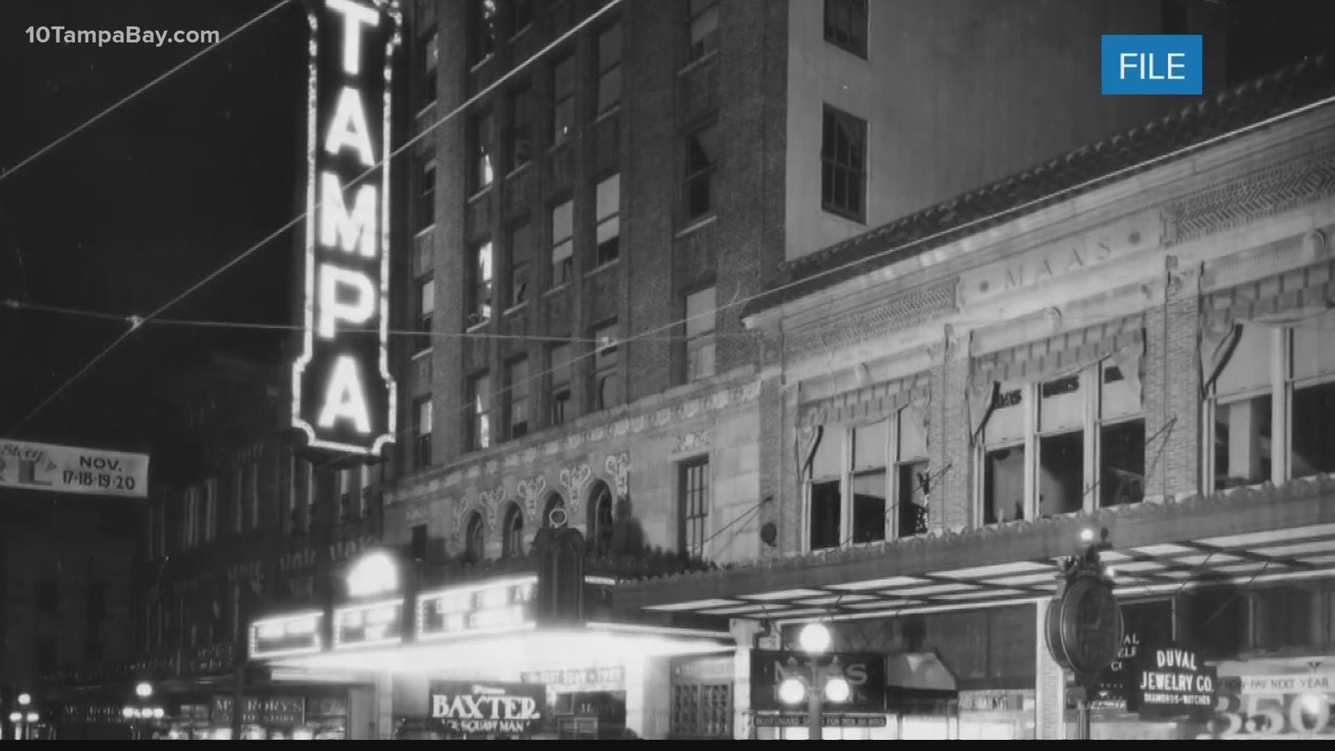 The Tampa Theatre has been closed since March 12. This bill includes "Save Our Stages Act" with $15 billion that could help get it, and others, back open.