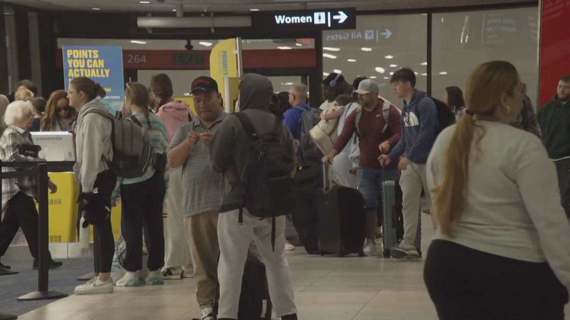 Holiday travel delays continue at Tampa International Airport as weather impacts flights nationwide