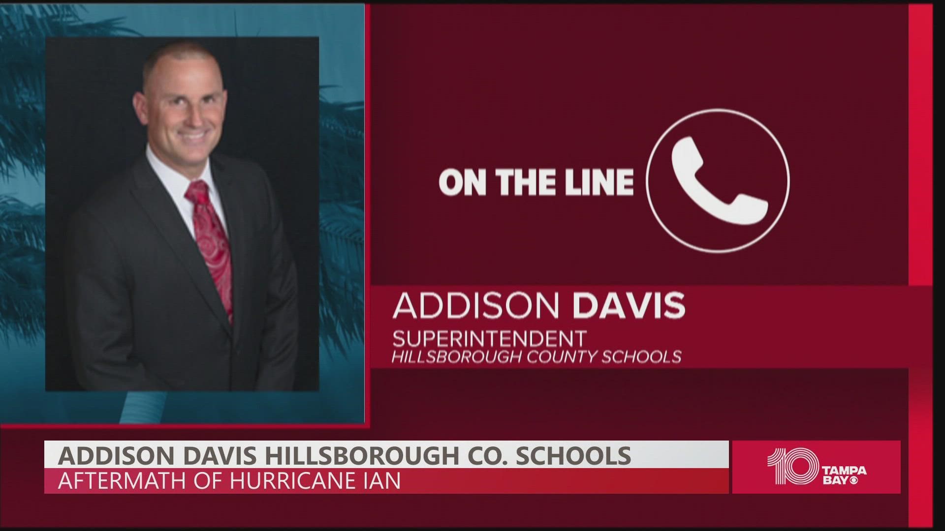 Hillsborough County Schools Superintendent Addison Davis Discusses