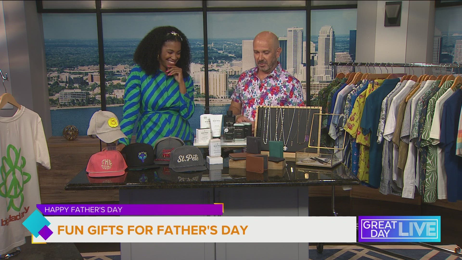 If you’re still need to get a gift for Dad, head to Atlas Body + Home in downtown St. Pete for trendy clothing and fun gifts, including body care and jewelry.