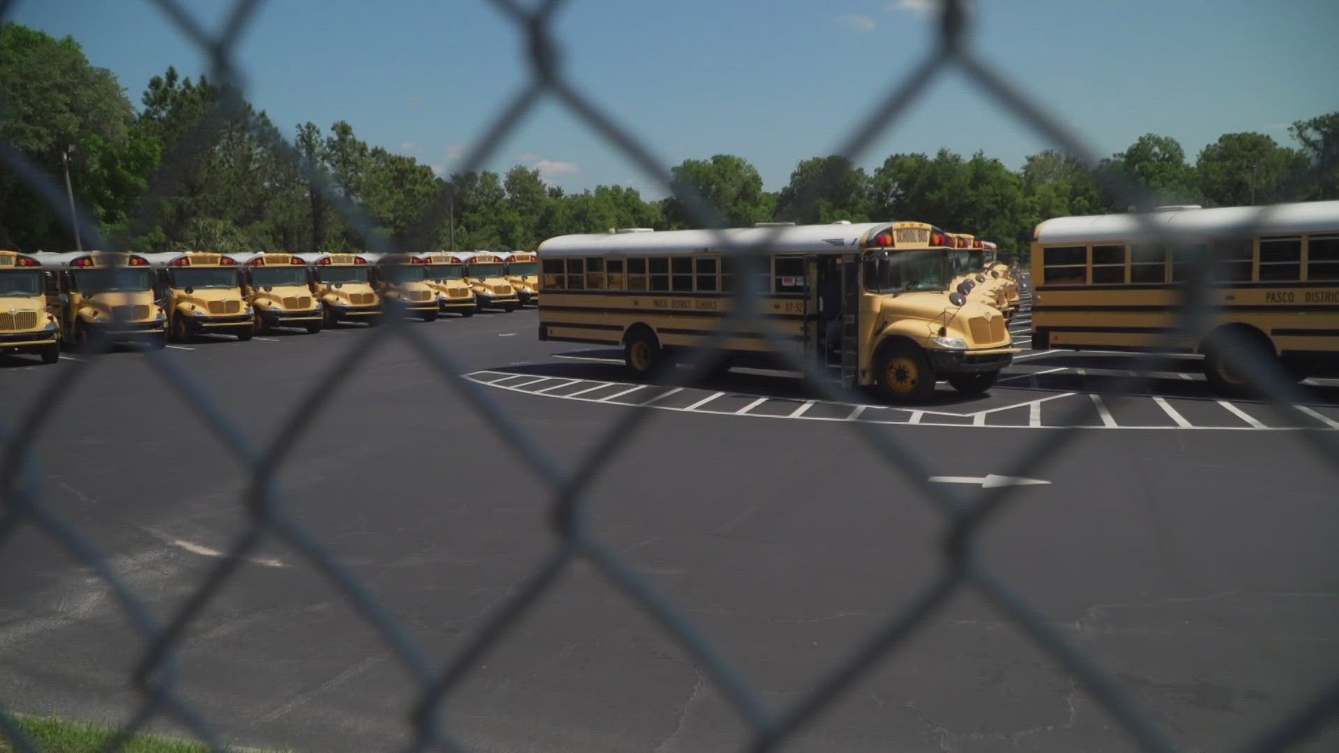 The technology informs drivers if there are too many routes in an area and another app gives real-time bus updates to parents.