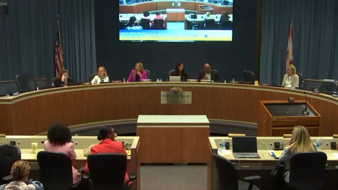 Hillsborough School board members vote to pass boundary changes - Vimarsana News