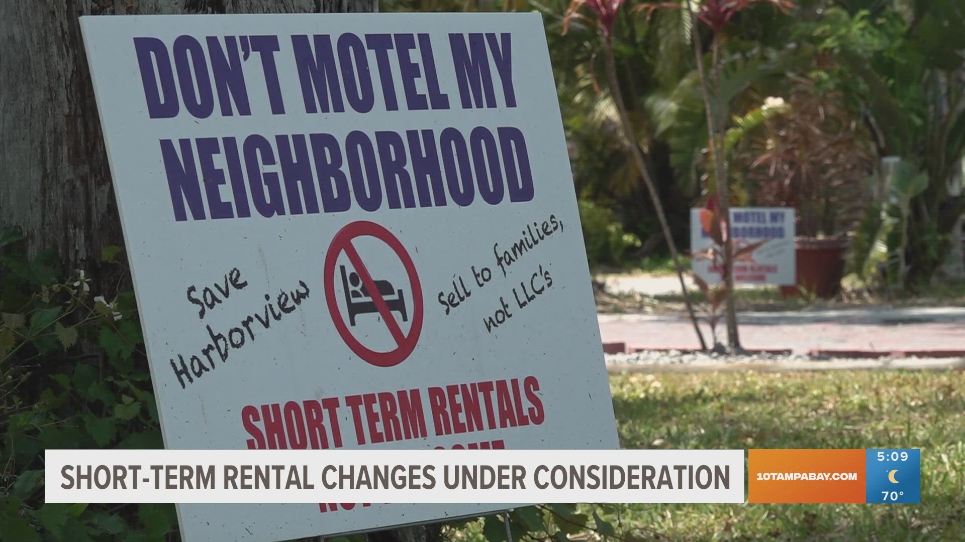 The Pinellas County Commission is waiting to see if DeSantis will sign a bill not allowing cities and counties to set a maximum occupancy for short-term rentals.