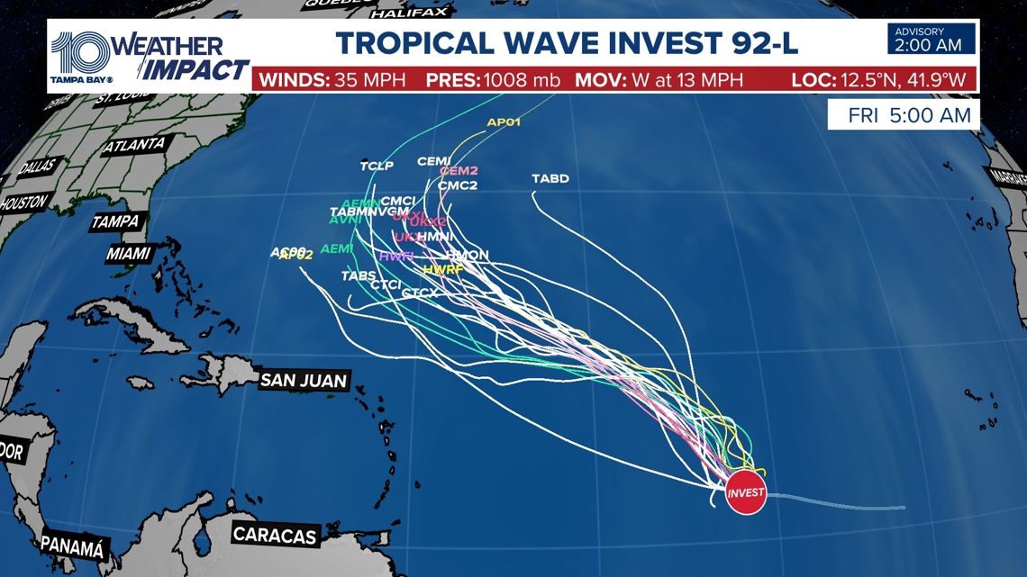 Tracking the Tropics: Invest 92-L could become a tropical storm by tomorrow