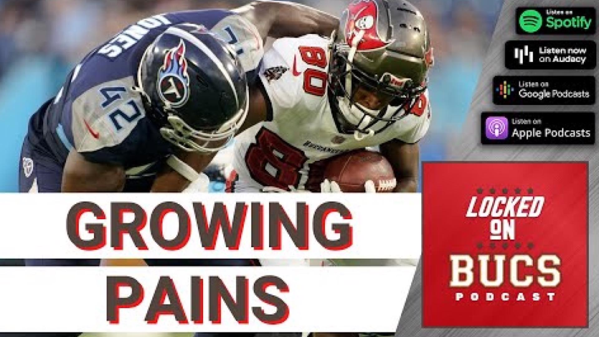 Tampa Bay Buccaneers vs Tennessee Titans Aaron Stinnie Injured Kyle Trask Review Locked on Bucs