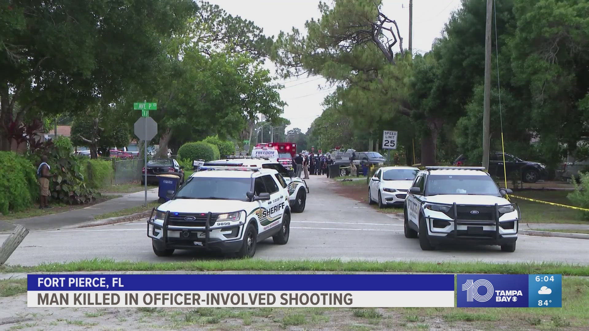 Man killed after officer-involved shooting in Fort Pierce