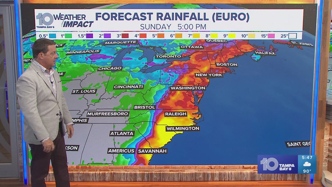 Tracking the Tropics: Tropical Storm Debby slows down, keeps breeze in the Tampa area | wtsp.com