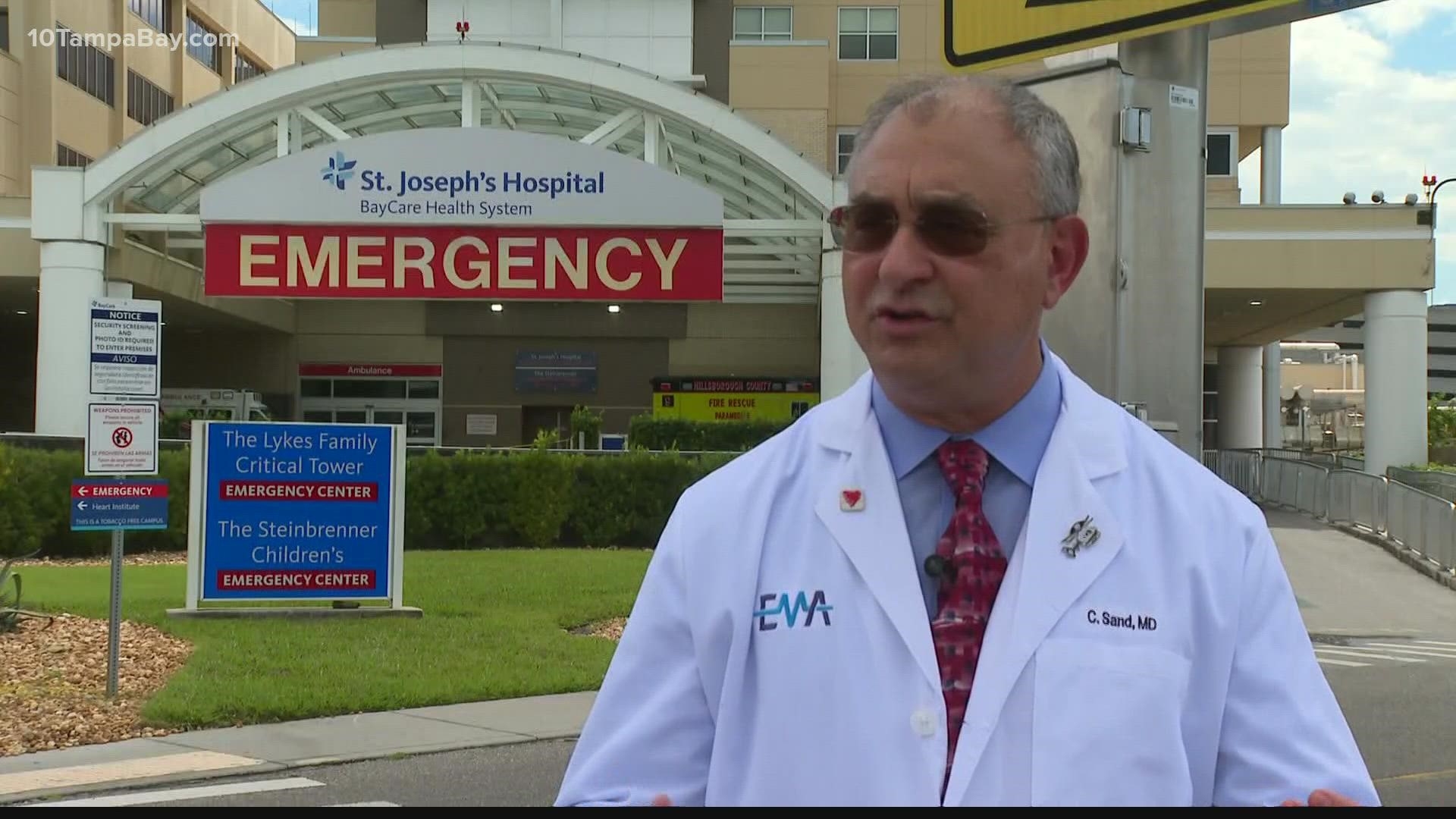 Hospital officials say lack of access to truck drivers is also causing issues with delivery.